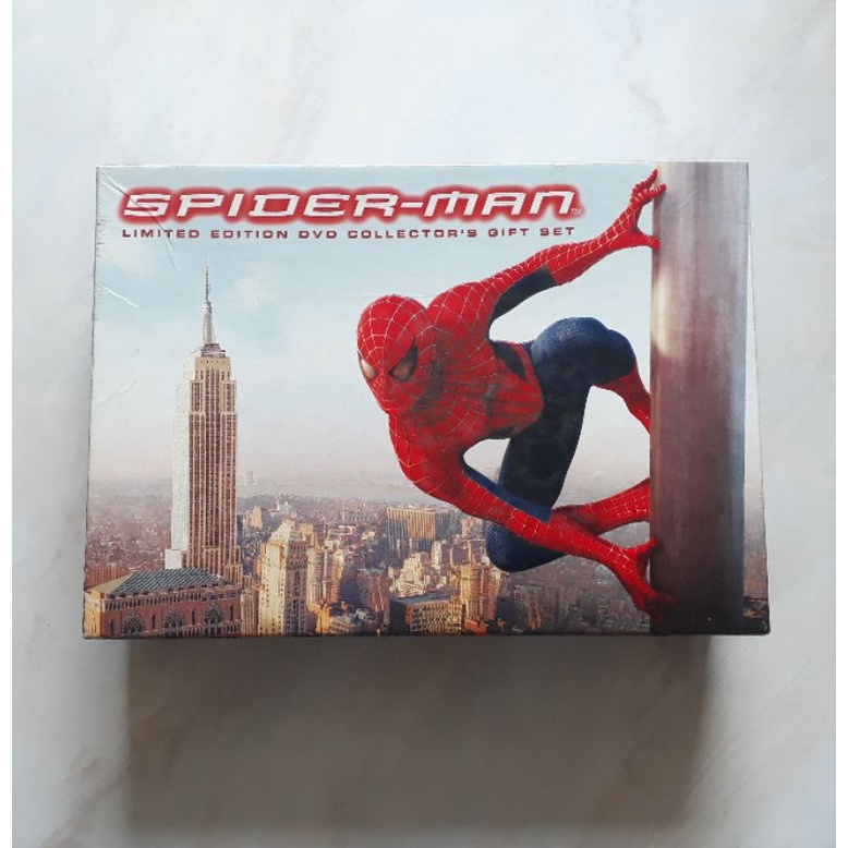 Spider-Man Limited Edition DVD Collector's Gift Set. | Shopee Brasil