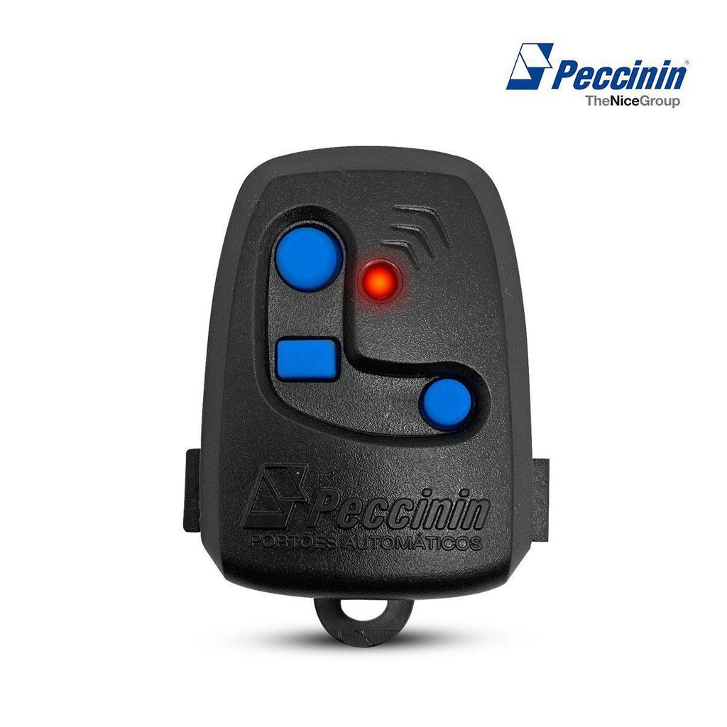 Controle de Portão Eletrônico Peccinin 3 Teclas Preto Original em Oferta na Shopee