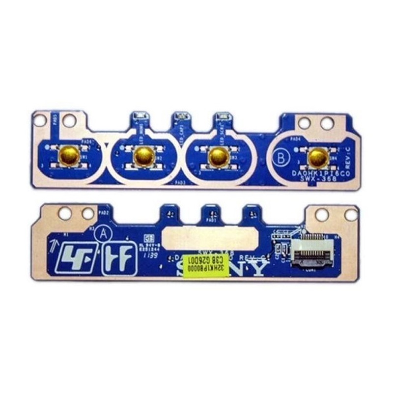 Placa Botão Power Sony Vaio Vpceh Vpc-eh Séries Da0hk1p16c0
