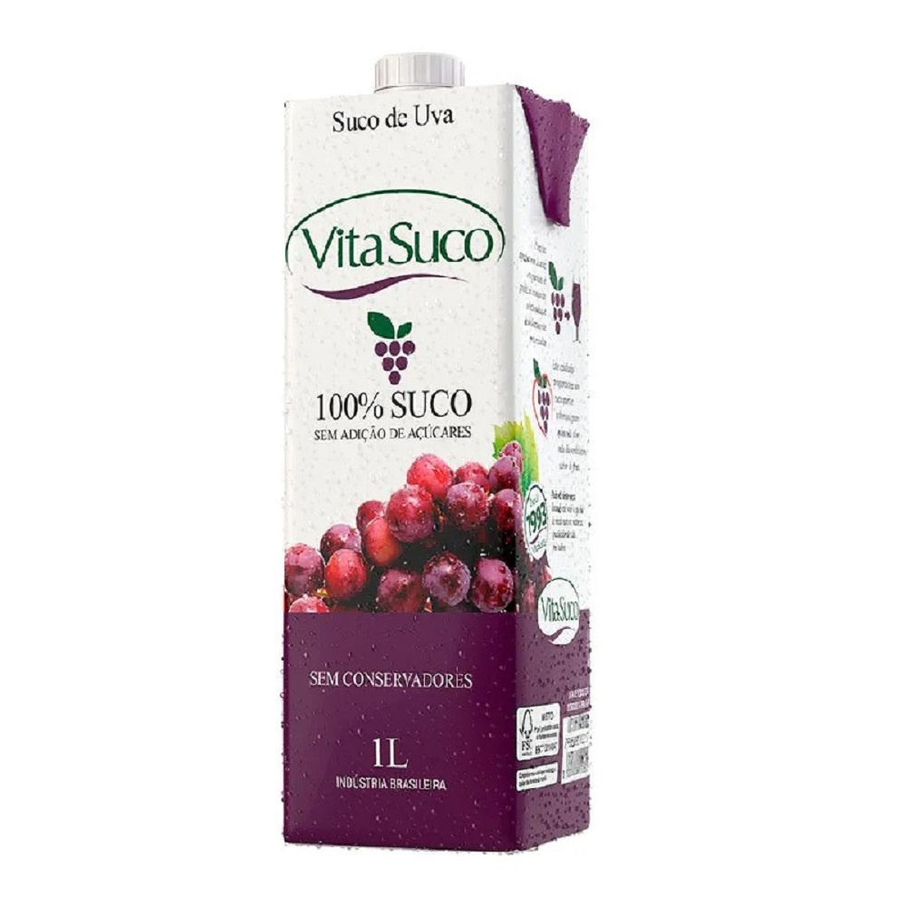 Suco De Uva 100% Suco Vita Suco 1 L