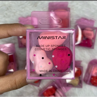 Kit 3 Mini Esponja Gota e Blender Para rosto e Maquiagem Base E Corretivo