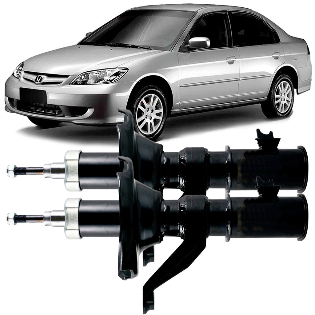 Par Amortecedor Dianteiro Honda Civic 2003 2004 2005