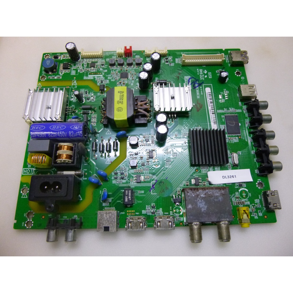 placa principal tv toshiba dl3261 / 40-3ms08l-mad2hg
