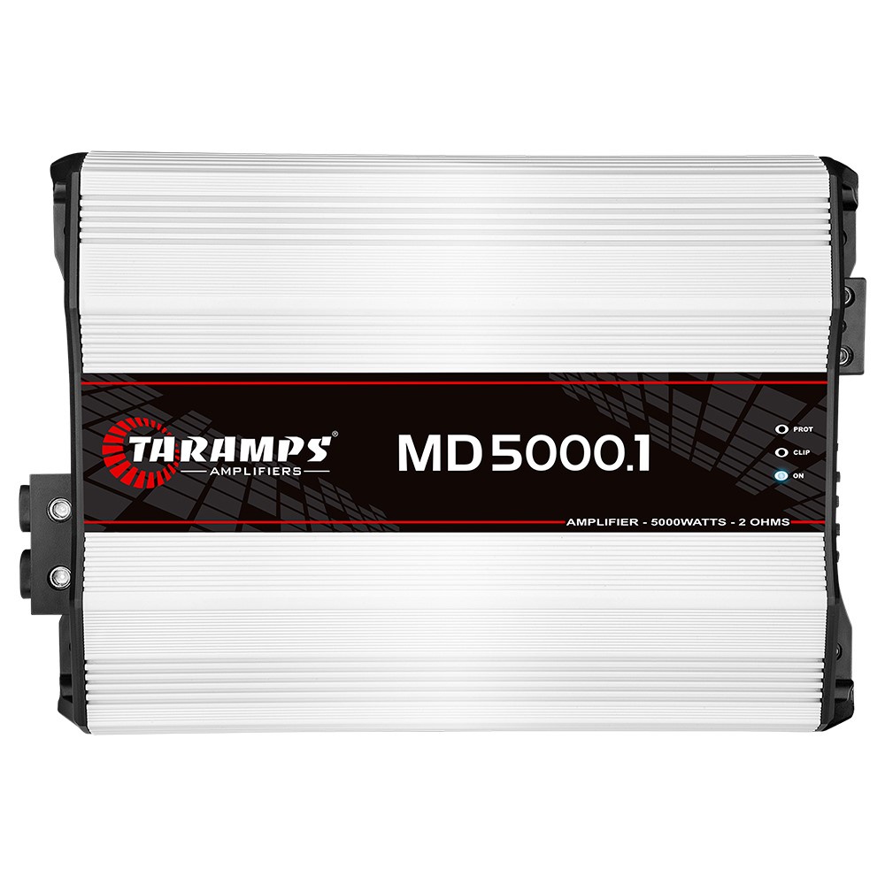 Modulo Amplificador Automotivo Digital Taramps MD5000 5000w Rms 1 Canal 2 Ohms Potencia Som - Spare Parts and Accessories for Vehicles