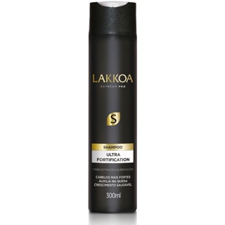 Shampoo Cabelos Danificados Ultra Fortification Lakkoa 300ml em Oferta na Shopee