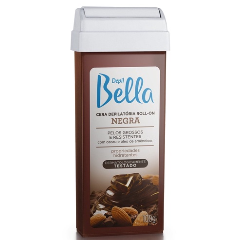 Cera Depilatória Roll On 100g Negra Depil Bella