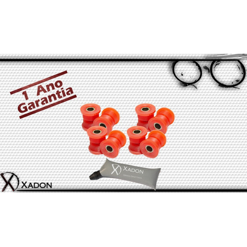 Kit Buchas Balança E Braço Curvo Pu Golf Jetta Passat Tiguan