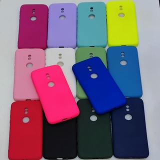 Capinha Motorola Moto G7 Play Silicone Aveludada Colorida