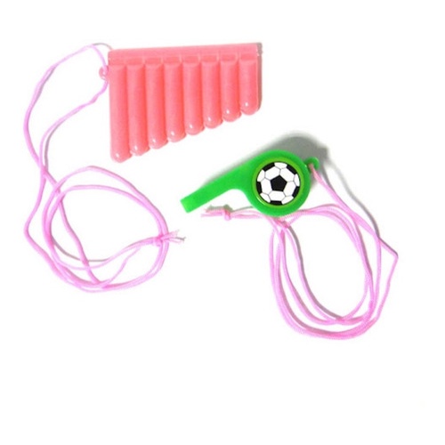 Kit C/10 Apito Futebol Cores Sortidas