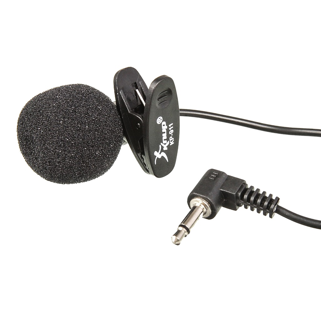 Microfone Mini de Lapela KP-911 Knup