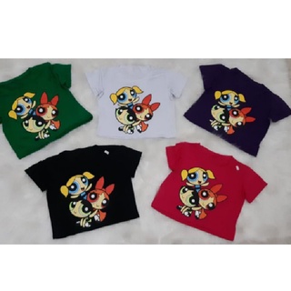 Cropped Croped Meninas Super Poderosas Feminina Camiseta Personagem l Pronta Entrega TAMANHO ÚNICO