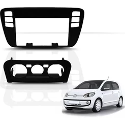 Moldura 2 Din Volks Up 2014 2015 2016 - Preta