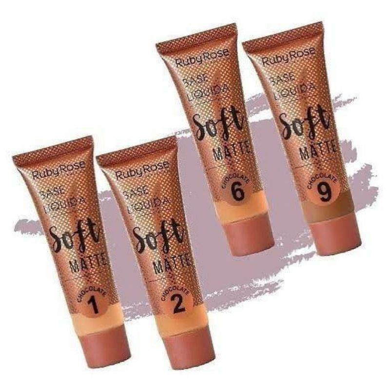 🔥BASE LIQUIDA SOFT MATTE RUBY ROSE🔥