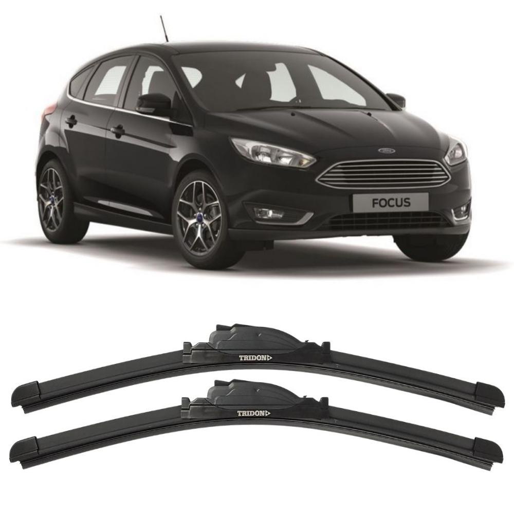 Par Palhetas Limpador Borracha Para-brisa Ford Focus 2014 a 2019 Trico Tridon 10-280