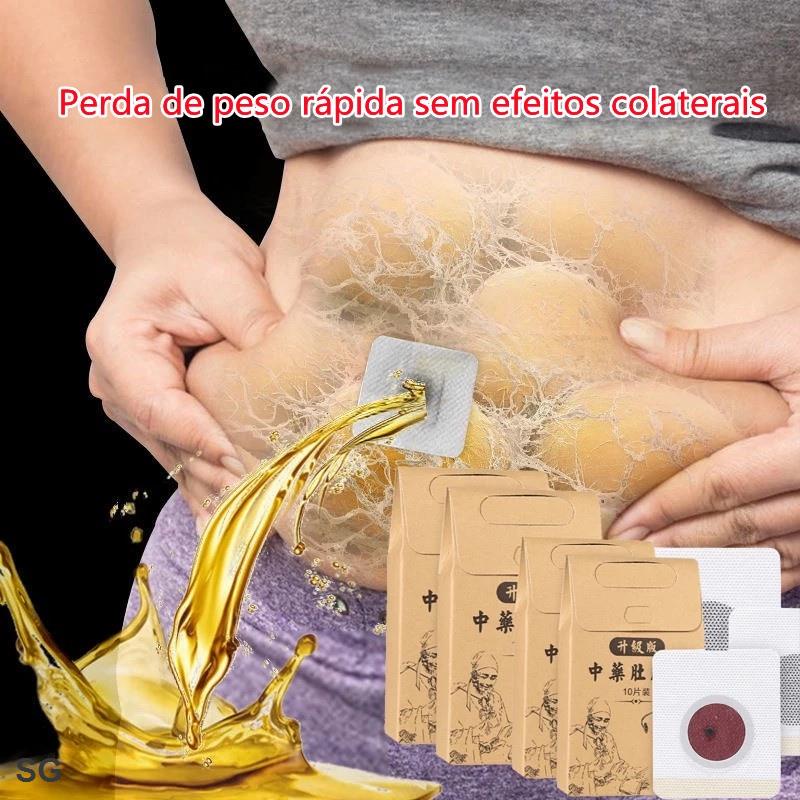 60 Pcs/Caixa Adesivo Emagrecedor Slim Perda De Peso Adesivos Emagrecimento Produtos Para Queimar Gordura