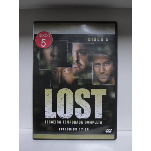 Dvd Lost - Terceira Temporada - Disco 5 - Original
