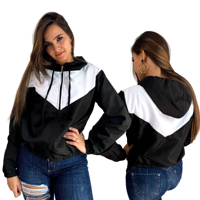 Corta Vento Feminina Preta: Onde Comprar | BuscaProdutos