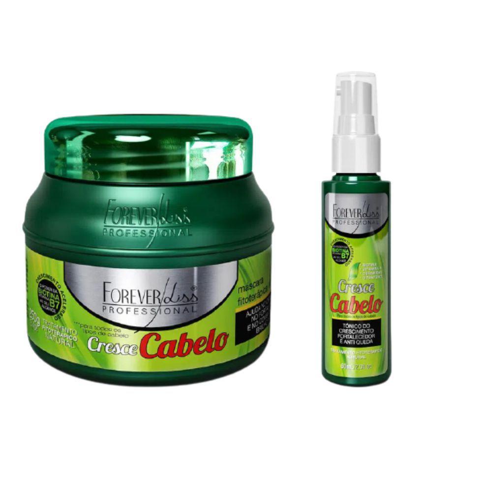 Máscara Cresce Cabelo Forever Liss 250g + Tônico Capilar Cresce Cabelo Forever Liss 60ml