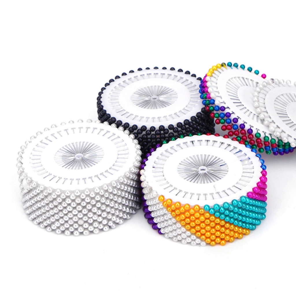 Alfinetes De Costura Para Artesanato Colorida Rolo Com 480 Unidades Alfinetes De Costura Para Artesanato Colorida Rolo Com 480 Unidades