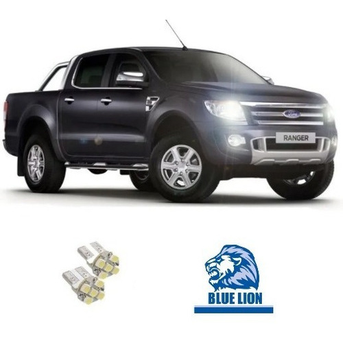 Kit Lampada Super Branca Lâmpada Nova Ford Ranger