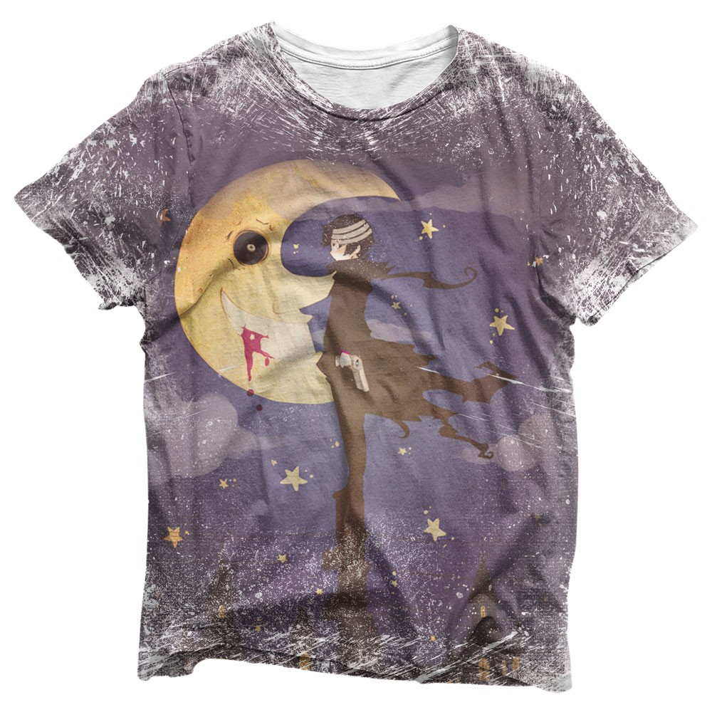 Camisa KID - Camisas Soul Eater Estampa Total