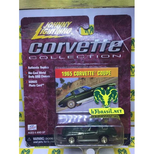 Bx08 Johnny Lightning Collection 1965 Corvette Coupe H3br