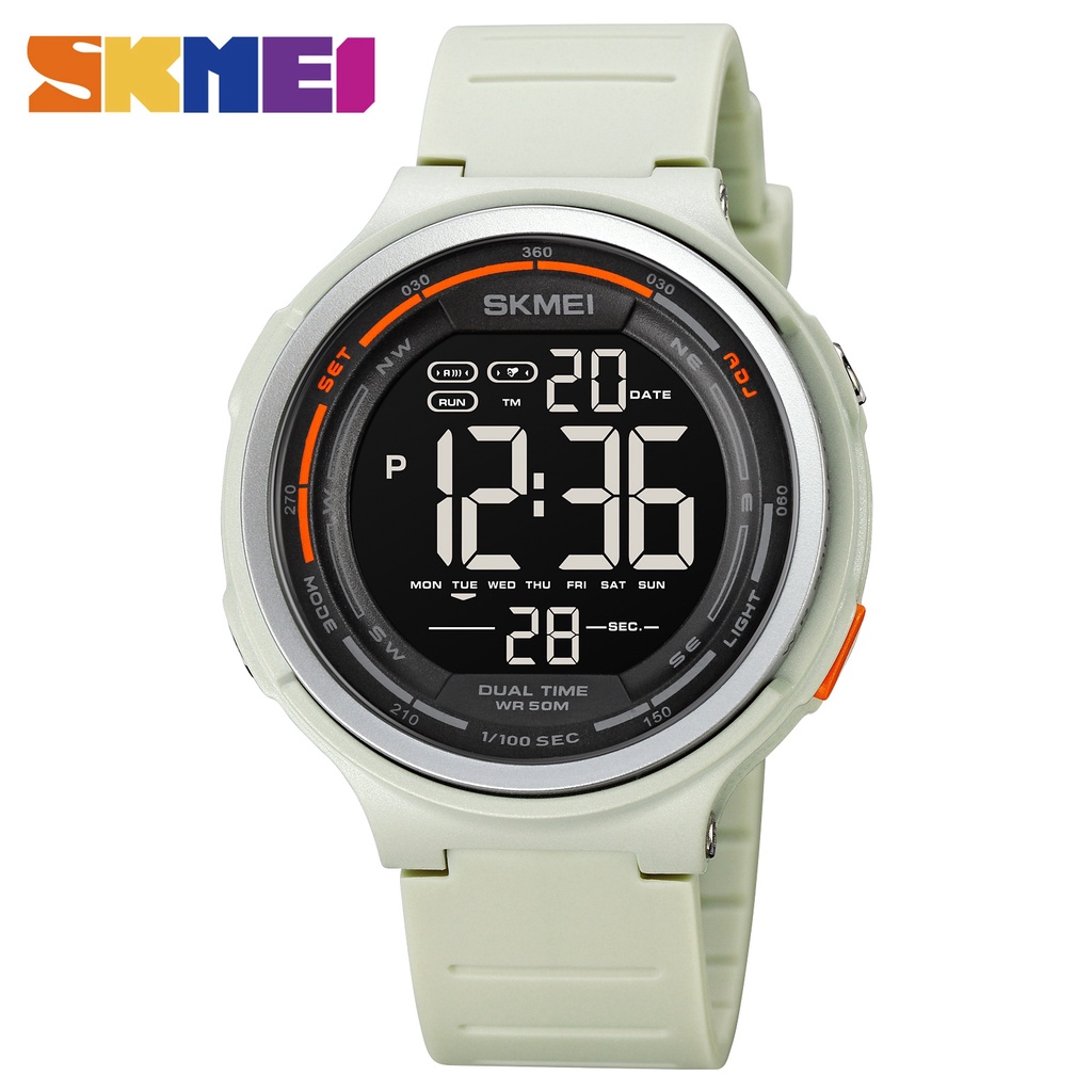 SKMEI Relógio Digital despertador cronógrafo à prova d'água masculino esportivo de marca feminino relogios masculinos - Watches