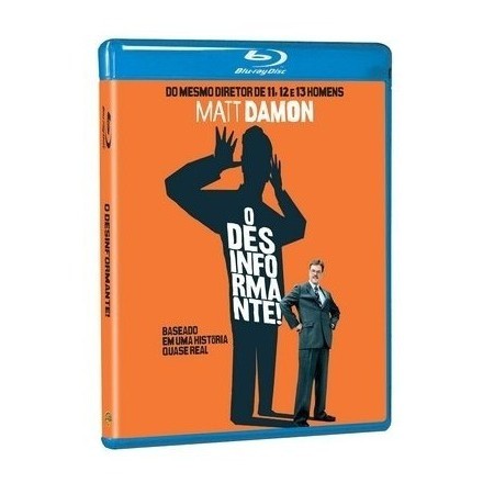 Blu Ray O Desinformante - Matt Damon - Dub/leg. Lacrado