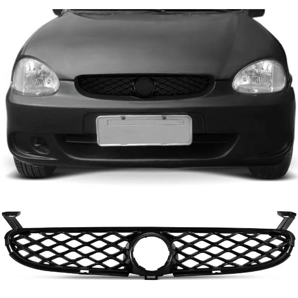 Grade Dianteira Corsa 2000 2001 2002 2003 (exceto classic ) Preta