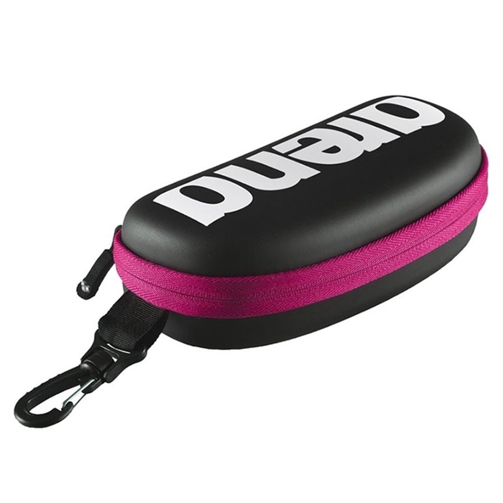 Estojo Para Óculos De Natação Arena Preto/Rosa