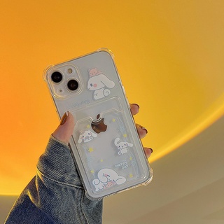 O Cartão De Foto Pode Ser Colocado Na Caixa De silicone Transparente Traseira Para iPhone 14 MAX 12 MINI 13 PRO 11 PROMAX XS XR SE2020 6S 7 XSMAX 8 PLUS 6PLUS Estojo Macio