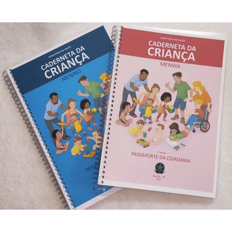 Caderneta De Saúde 2021 3ª Edição Capa Plástica (Atualizada Em Janeiro De  2022) | Shopee Brasil