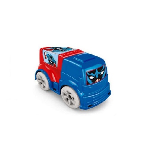 Carro Capitão Vigilante Azul Meu Primeiro Carrinho de Infantil De Super Herói