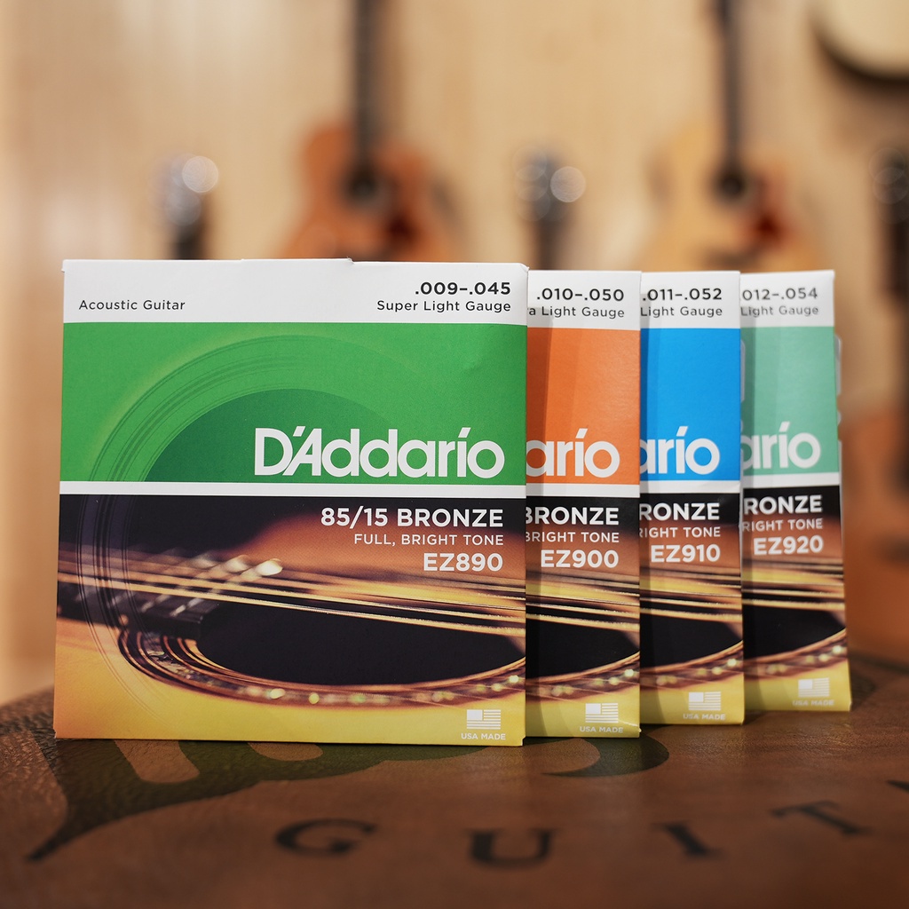 Produtos Da Empresa De Cordas Para Violão D'addario EZ890 EZ900 EZ910 EZ920