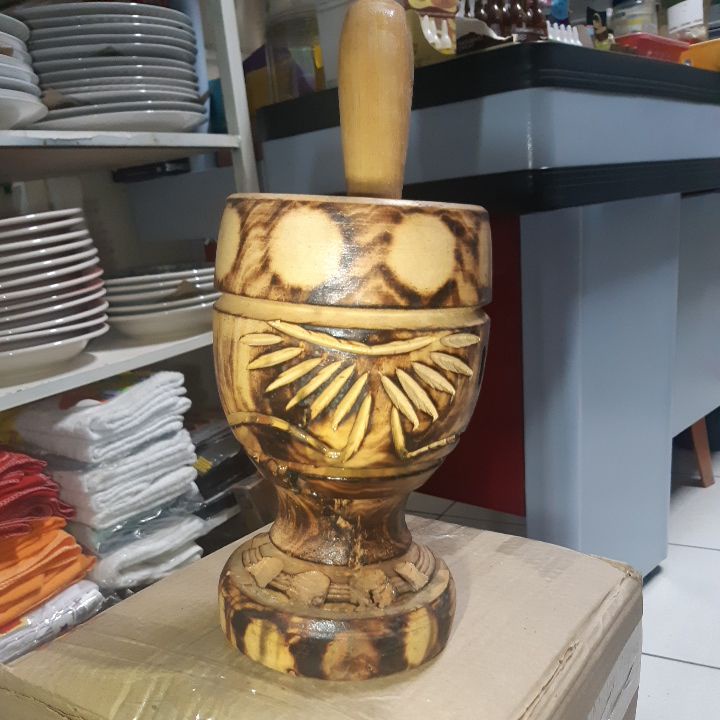 Pilão de Madeira Grande