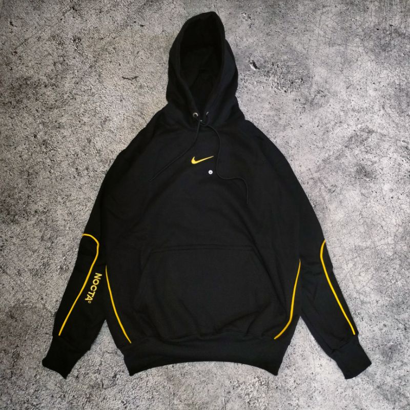 Blusa Moletom com Capuz da NIKE X NOCTA Preta Autêntica PREMIUM 