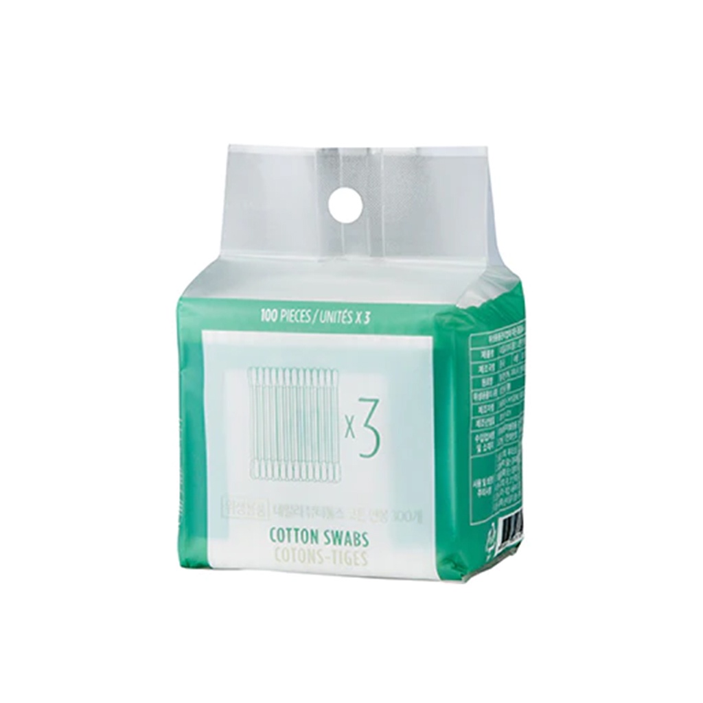the face shop fmgt daily beauty tools cotton swab 300p - Beauty