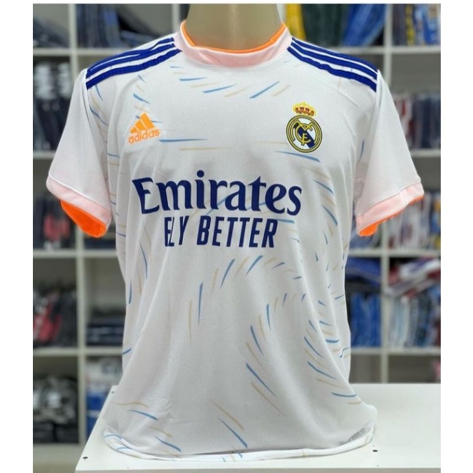 Nova Camisa Real Madrid Branca preço imperdível | Shopee
