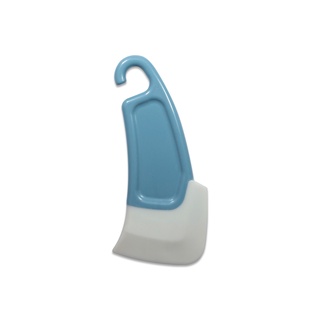 Raspador De Silicone Para Limpeza Azul