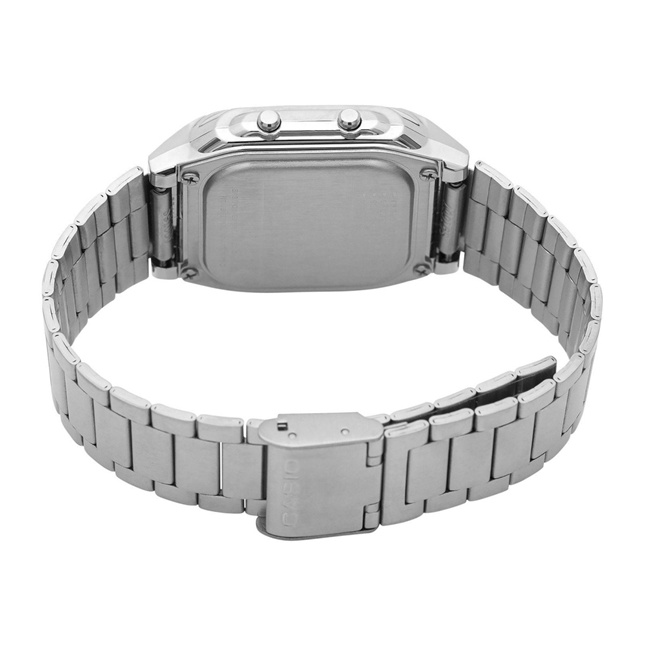 Detalhes do Relógio Casio Masculino Vintage Prateado Db-360-1Adf