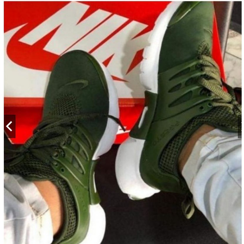 Nike Air Presto masculino -verde militar! Shopee Brasil