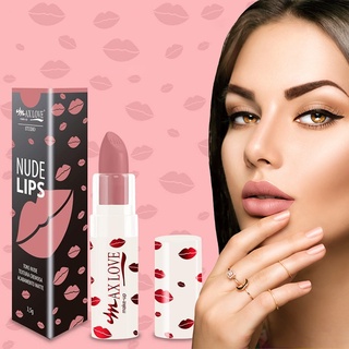 Batom Bala Cremoso Nude Lips - Max Love
