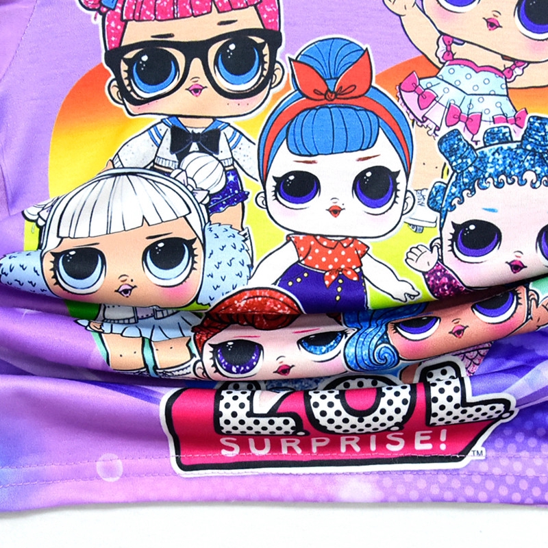 L O L Surprise Kids Girls Pijamas Pj S Set Roupa De Dormir C276 Shopee Brasil - smiling girl roblox roupas de unicornio roupas de menina