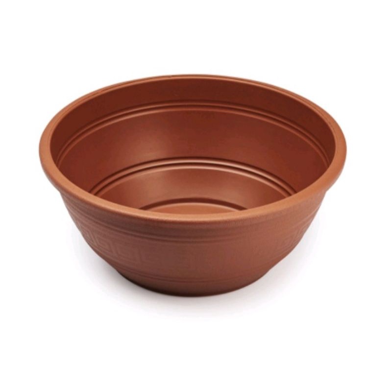 4 vasos grandes terra cota p/ rosa do deserto, jiboias, flor de maio, 31cm, 6,6litros