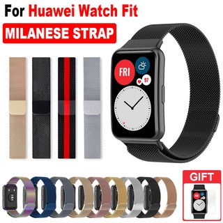 Pulseira De Relógio De Metal Com Inoxidável Para Huawei Watch Fit Special Edition