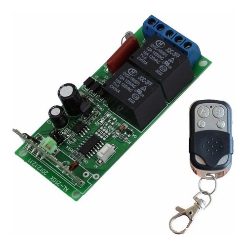 Chave Liga Desliga Controle Remoto 2 Canais Rf 220v P/ Talha