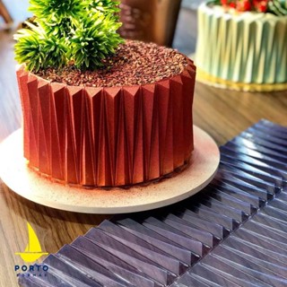 1~5 Forma Placa Textura e Modelagem Para Chocolate ORIGAMI 1 MENOR – CÓD P860 ( Porto formas ) em Oferta na Shopee