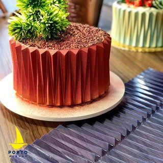1~5 Forma Placa Textura e Modelagem Para Chocolate ORIGAMI 1 MENOR – CÓD P860 ( Porto formas ) em Oferta na Shopee