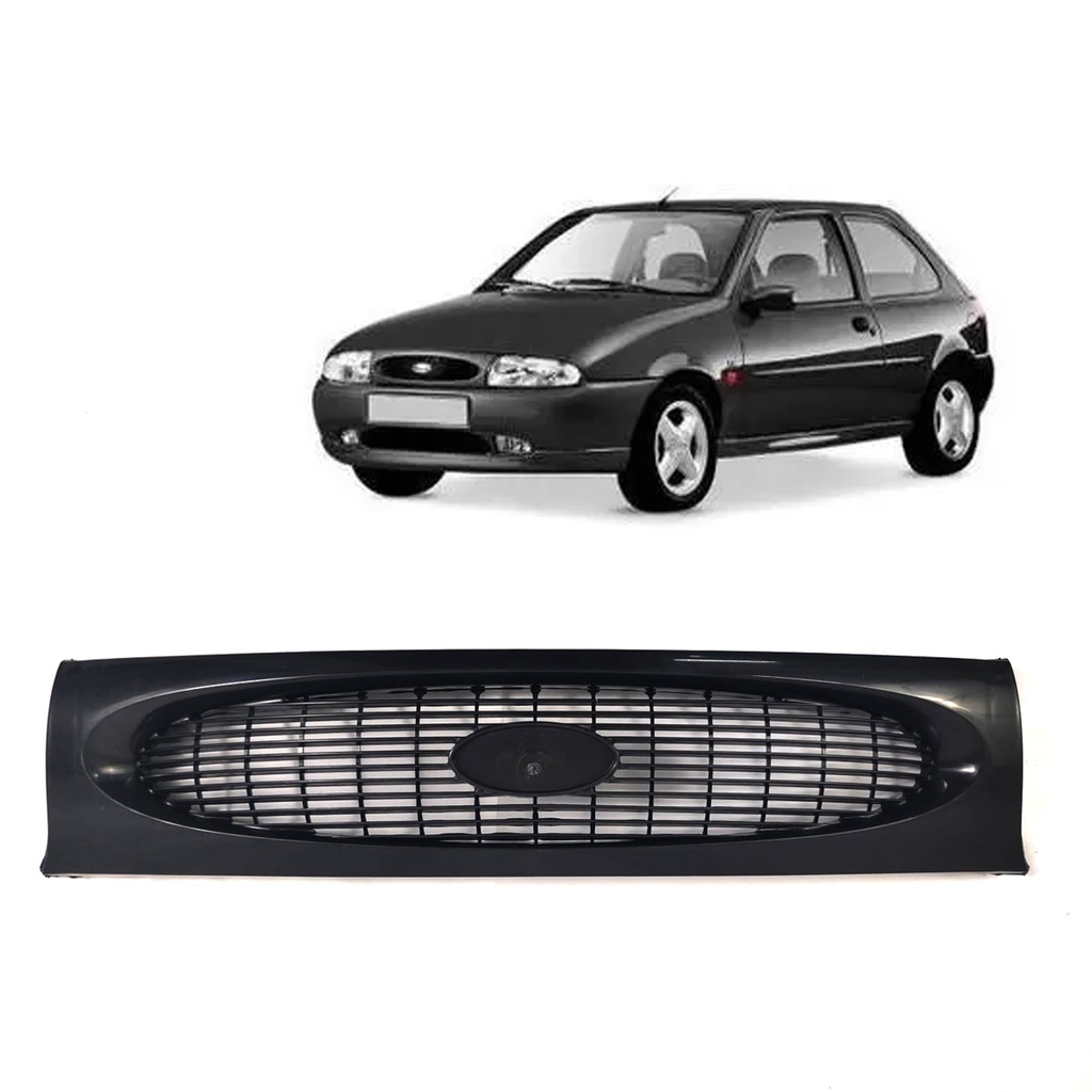 Grade Frontal Preta Ford Fiesta Street 1996/1999