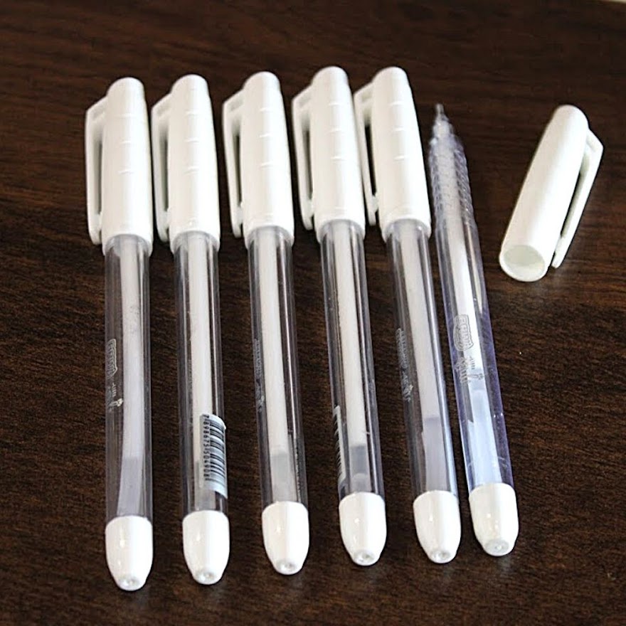 Caneta Gel Branca 1.0 Unidade BRW